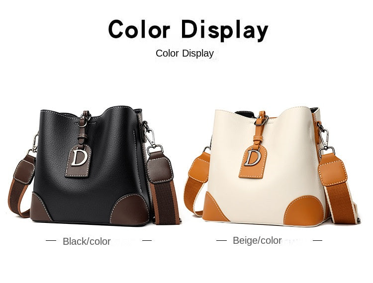 Retro Casual Bucket Bag